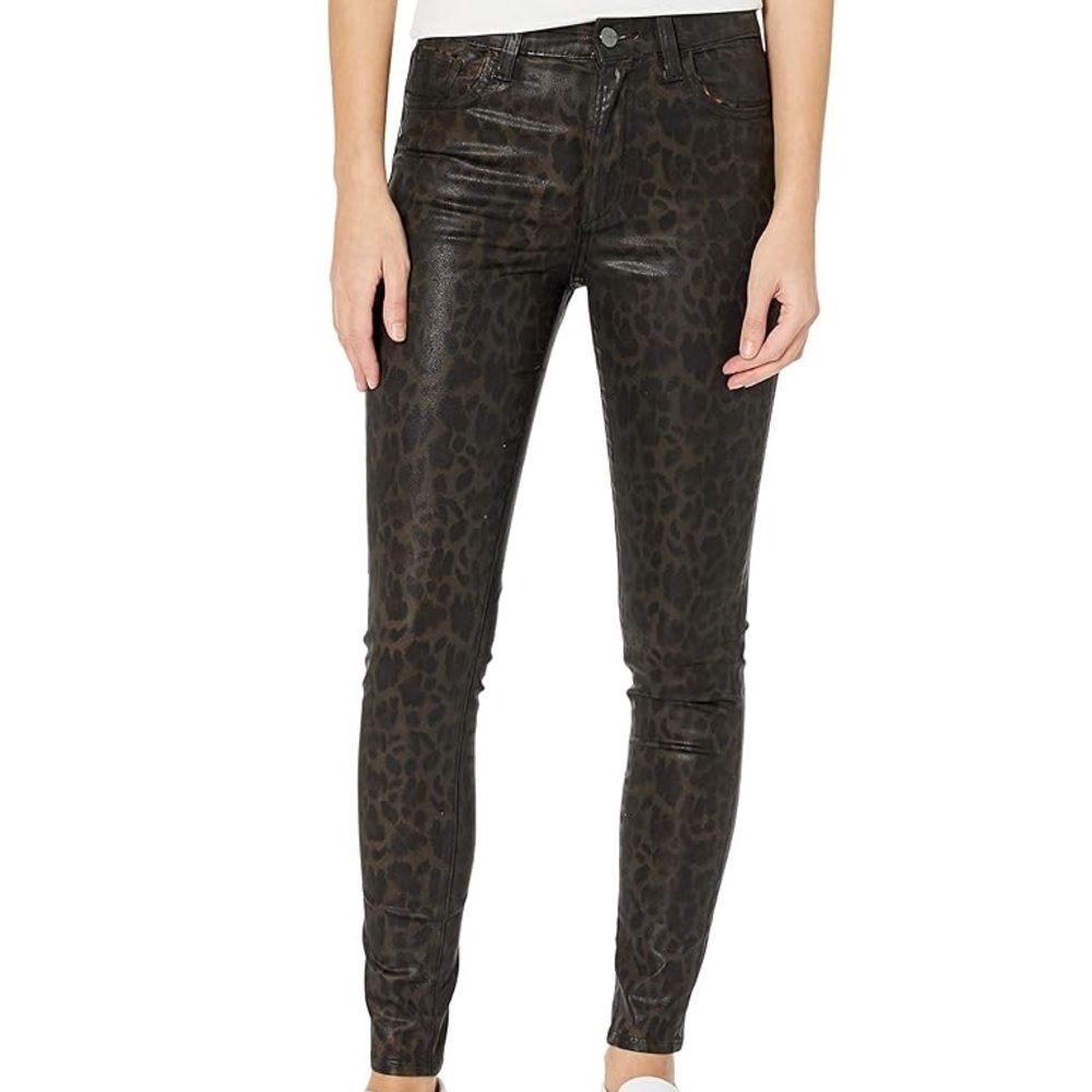 Joe's Jeans The Charlie Dark Leopard Skinny Jeans Size 25